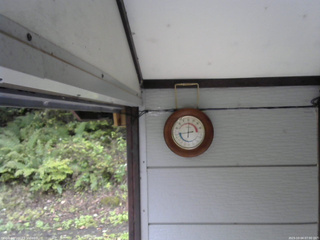 長野県菅平高原 ゆたか山荘 温度計 2025/10/04 07:00