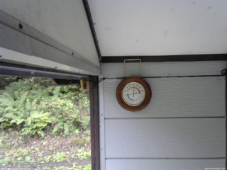 長野県菅平高原 ゆたか山荘 温度計 2025/10/04 08:15