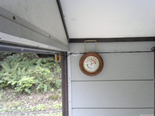 長野県菅平高原 ゆたか山荘 温度計 2025/10/04 10:45