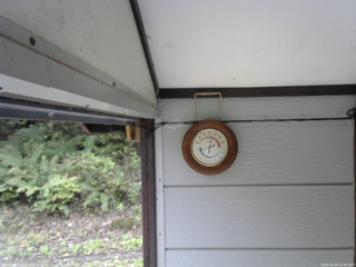 長野県菅平高原 ゆたか山荘 温度計 2025/10/04 12:45