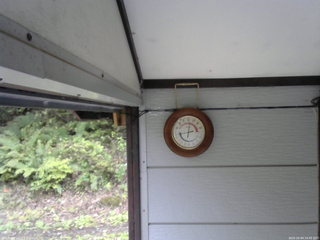 長野県菅平高原 ゆたか山荘 温度計 2025/10/04 14:45