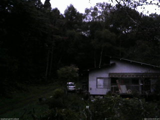 長野県菅平高原 ゆたか山荘 西側(坂上) 2025/10/05 05:30