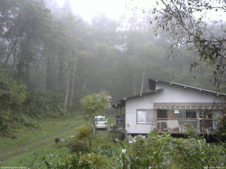 長野県菅平高原 ゆたか山荘 西側(坂上) 2025/10/06 09:15