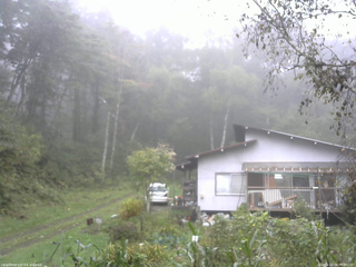 長野県菅平高原 ゆたか山荘 西側(坂上) 2025/10/06 09:30