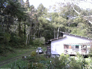 長野県菅平高原 ゆたか山荘 西側(坂上) 2025/10/07 09:00