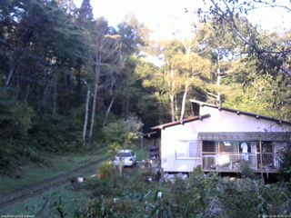 長野県菅平高原 ゆたか山荘 西側(坂上) 2025/10/08 06:30