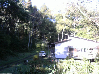 長野県菅平高原 ゆたか山荘 西側(坂上) 2025/10/08 07:30