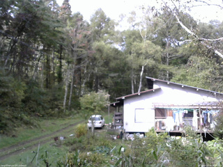 長野県菅平高原 ゆたか山荘 西側(坂上) 2025/10/08 08:45