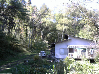 長野県菅平高原 ゆたか山荘 西側(坂上) 2025/10/08 10:45