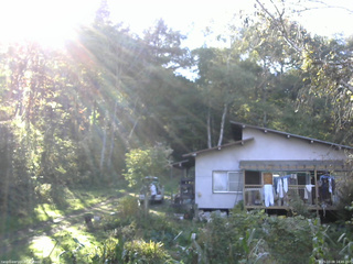 長野県菅平高原 ゆたか山荘 西側(坂上) 2025/10/08 14:45