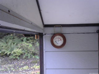 長野県菅平高原 ゆたか山荘 温度計 2025/10/08 06:30