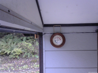 長野県菅平高原 ゆたか山荘 温度計 2025/10/08 06:45