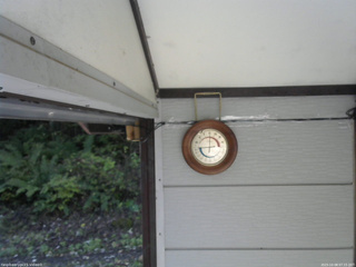 長野県菅平高原 ゆたか山荘 温度計 2025/10/08 07:15