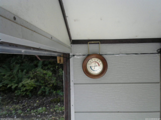 長野県菅平高原 ゆたか山荘 温度計 2025/10/08 08:00