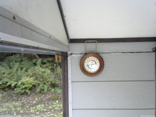 長野県菅平高原 ゆたか山荘 温度計 2025/10/08 08:15