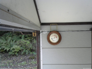 長野県菅平高原 ゆたか山荘 温度計 2025/10/08 09:00