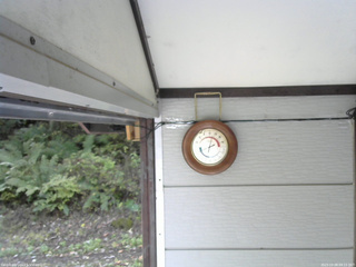 長野県菅平高原 ゆたか山荘 温度計 2025/10/08 09:15