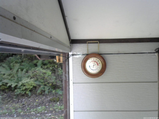 長野県菅平高原 ゆたか山荘 温度計 2025/10/08 09:30