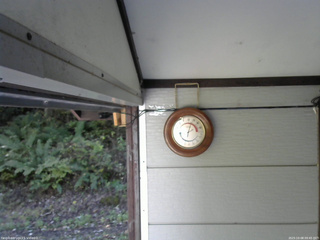 長野県菅平高原 ゆたか山荘 温度計 2025/10/08 09:45