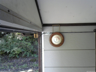 長野県菅平高原 ゆたか山荘 温度計 2025/10/08 10:45