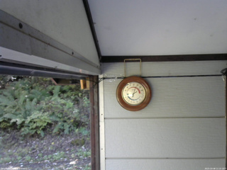 長野県菅平高原 ゆたか山荘 温度計 2025/10/08 11:15