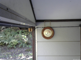 長野県菅平高原 ゆたか山荘 温度計 2025/10/08 11:30