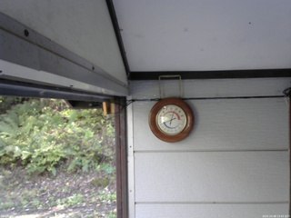 長野県菅平高原 ゆたか山荘 温度計 2025/10/08 13:45