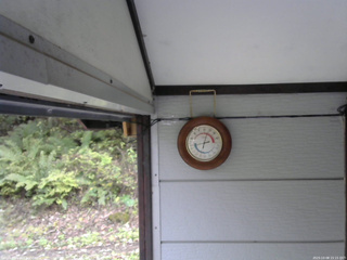 長野県菅平高原 ゆたか山荘 温度計 2025/10/08 15:15