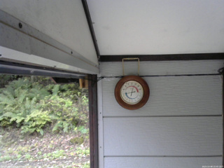 長野県菅平高原 ゆたか山荘 温度計 2025/10/08 15:45