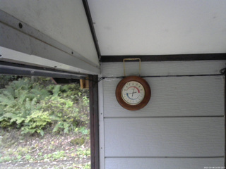 長野県菅平高原 ゆたか山荘 温度計 2025/10/08 16:00