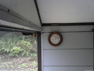 長野県菅平高原 ゆたか山荘 温度計 2025/10/08 16:15