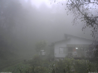 長野県菅平高原 ゆたか山荘 西側(坂上) 2025/10/09 08:15