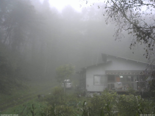 長野県菅平高原 ゆたか山荘 西側(坂上) 2025/10/09 09:45