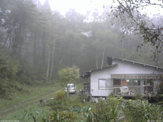 長野県菅平高原 ゆたか山荘 西側(坂上) 2025/10/09 12:15
