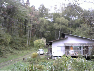長野県菅平高原 ゆたか山荘 西側(坂上) 2025/10/09 13:30