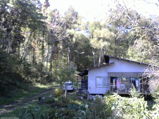長野県菅平高原 ゆたか山荘 西側(坂上) 2025/10/10 11:15