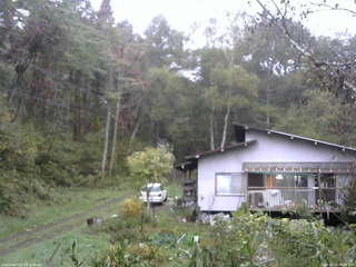 長野県菅平高原 ゆたか山荘 西側(坂上) 2025/10/13 08:00