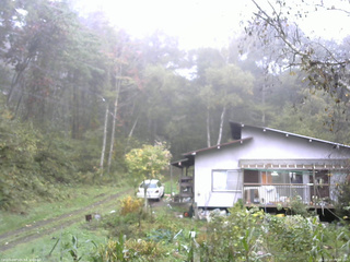 長野県菅平高原 ゆたか山荘 西側(坂上) 2025/10/13 09:30