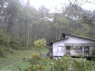 長野県菅平高原 ゆたか山荘 西側(坂上) 2025/10/13 10:30