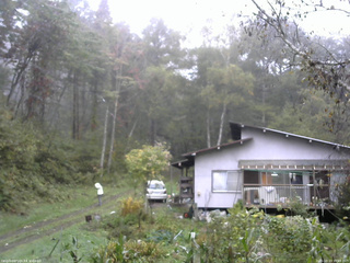長野県菅平高原 ゆたか山荘 西側(坂上) 2025/10/13 10:45