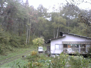 長野県菅平高原 ゆたか山荘 西側(坂上) 2025/10/13 11:45