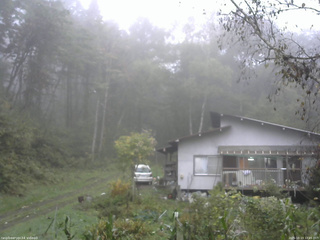 長野県菅平高原 ゆたか山荘 西側(坂上) 2025/10/13 12:45