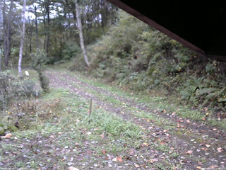 長野県菅平高原 ゆたか山荘 東側(坂下) 2025/10/14 08:00