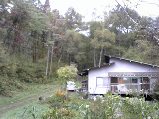長野県菅平高原 ゆたか山荘 西側(坂上) 2025/10/14 07:00