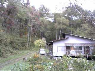 長野県菅平高原 ゆたか山荘 西側(坂上) 2025/10/14 07:45