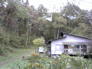 長野県菅平高原 ゆたか山荘 西側(坂上) 2025/10/14 08:00
