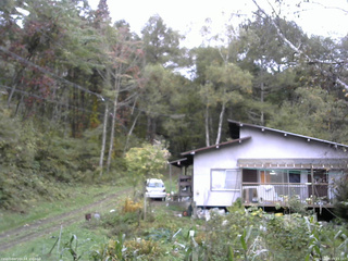 長野県菅平高原 ゆたか山荘 西側(坂上) 2025/10/14 09:15