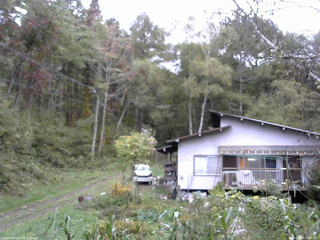 長野県菅平高原 ゆたか山荘 西側(坂上) 2025/10/14 11:00