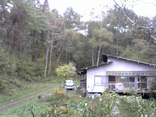 長野県菅平高原 ゆたか山荘 西側(坂上) 2025/10/14 11:45
