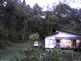 長野県菅平高原 ゆたか山荘 西側(坂上) 2025/10/15 05:45